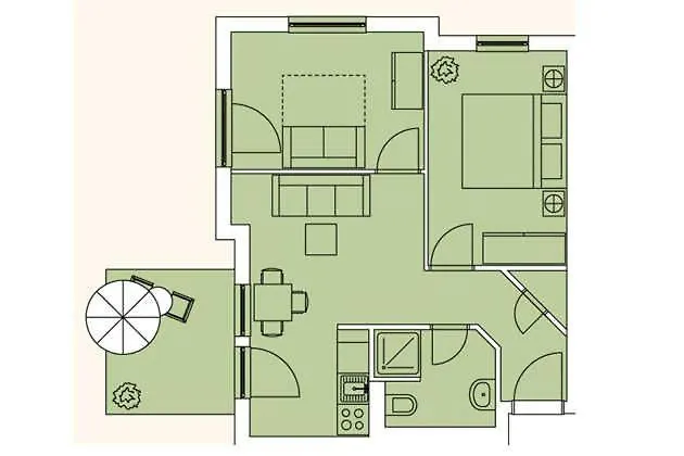 Haus Meeresblick Kra Daire